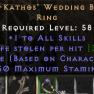 Bul-Kathos Wedding Band Unique BK Ring - PD2 Season 11 Softcore Ladder - image