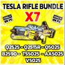 TESLA RIFLE BUNDLE X7 ( Q2525 - Q2515r - Q5025 - B2590 - Ts5025 - Aa5025 - V5025) - image