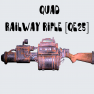 ⭐[PC] [QE25] Quad Railway Rifle (Explosive・25% less V.A.T.S.Action Point Cost)⭐ - image