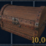 Gold coin chest with 10k gold ready to delivery - image