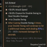 3GA Twin Strikes (85/100) *30% Attack Speed* *30% Chance Deal Double Damage* *4 Double Swing* 114 st - image