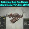 Anti-Armor Holy Fire Flamer (25% faster fire rate/25% less VATS AP cost) - image