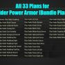 All 33 Plans for Raider Power Armor [Bundle Plans] - image