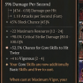 1GA Rod of Kepeleke (26/50) *52.5% Chance Hit Twice* 98% crit dmg 4 vigorous 22 max resource - image
