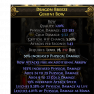 GEMINI BOW +1 ARROW 450 DPS COLD DMG 19% ATTACK SPEED LIFE N MANA LEECH RANGER BOW LIGHTNING ARROW - image