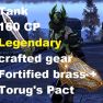 [NA - PC] Full Legendary Crafted Gear - Tank - 160 CP Fortified Brass + Torug's Pact - image