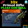 10x Primal Rifle (Nature) PL144 - [PC, PS4, PS5, Xbox One and Series X/S] Fast Delivery! - image