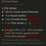 3 GA COWL OF THE NAMELESS +3 UNSTABLE ELIXIRS +3 RAPID GAMBIT GA CROWD CONTROLLED DURATION 39% ASPEC - image