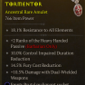 ANCESTRAL BARB AMULET LVL 60 FURY COST REDUCTION +2 HEAVY HANDED PASSIVE % WIELDED DAMAGE - image