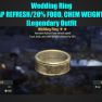 Wedding Ring  [AP REFRESH/20% FOOD, CHEM WEIGHTS][Legendary Outfit] - image