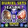 Season 7 / 500 Duriel Sets / 1 unit = 1000 Mucus-Slick Egg , 1000 Shard of Agony /( Fast Delivery ) - image