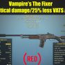 Vampire's The Fixer (+50% critical damage, 25% less VATS AP cost) - image