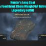 Hunter's Long Coat [20% Food Drink Chem Weight/AP Refresh][Legendary outfit] - image