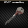 RB-VO marked key (Flea Market Trade) - image