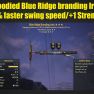 Bloodied Blue Ridge branding Iron (40% faster swing speed/+1 Strenght) - image