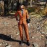 Jack o'lantern suit [apparel] - image