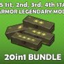 [XBOX] x5 1, 2, 3, 4 Star Armor Legendary Mods at Your Choice 20in1 Bundle - image