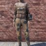Grey Fisherman's Overalls [Outfit] - image
