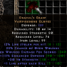 Dracul`s Grasp (+12% life leech/20 str) PD2 ladder softcore - image