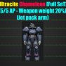 Ultracite Chameleon [Full SeT] [5/5 AP - Weapon weight 20%](Jet pack arm)[Power Armor] - image