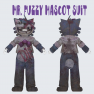 ⭐[PC] Soiled Mr. Fuzzy Mascot Head and Soiled Mr. Fuzzy Mascot Suit [FAST DELIVERY]⭐Fuzzy - image