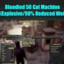 Bloodied .50 Cal Machine Gun[Explosive/90% Reduced Weight] - image
