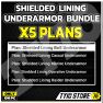 SHIELDED LINING UNDERARMOR BUNDLE X5 PLANS [ Shielded Lining Bos , Casual , Marine , Operative , Rai - image