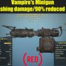 Vampire's Minigun (50% bashing damage/90% reduced weight) - image