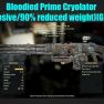 [Hybrid] Bloodied Cryolator-Minigun (Explosive/90% reduced weight) [Glitched] - image