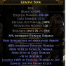 RARE GEMINI BOW +1 ARROW 432 DPS HIGH COLD DAMAGE 16 DEX LIFE LEECH LIGHTNING ARROW RANGER BOW - image