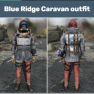 Blue Ridge Caravan Outfit + Mask [apparel] - image