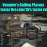 Vampire's Gatling Plasma (25% faster fire rate/15% faster reload) - image