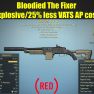Bloodied The Fixer (Explosive/25% less VATS AP cost) - image
