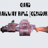 ⭐[PC] [QE50dur] Quad Railway Rifle (Explosive・Breaks 50% slower)⭐ - image