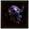 Eye of Chayula Gold Amulet - Fast Delivery - image