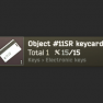 Object 11SR keycard (Object #11SR keycard) (Flea Market Trade) - image