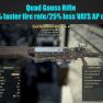 Quad Gauss Rifle (25% faster fire rate, 25% less VATS AP cost) - image
