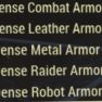 Plan: Dense Armor Torso [Combat, Leather, Metal, Raider, Robot] Plan Pack set Bundle - image