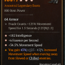SEASON 8 3 GA BOOTS MOVEMENT SPEED +6 ESSENCE PER SECOND INTELLIGENCE 3GA BOOTS BLIGHT NECROMANCER - image