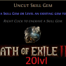 Uncut Skill Gems (20LVL(max!) PoE2 Softcore - image