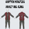 ⭐[PC] Grafton Monsters Jacket and Jeans [DEV ROOM] [FAST DELIVERY]⭐ - image