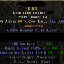 Rare Ring 20%FCR+Light Res+Cold Res+Life - PD2 Season 11 Softcore Ladder - image