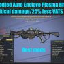 Bloodied Auto Enclave Plasma Rifle (+50% critical damage/25% less VATS AP cost) - image