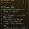 ANCESTRAL PANTS LVL 68 2X DAMAGE REDUCTION DAMAGE WHEN KILL ELITE - image