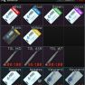 Lab set / all lab cards - 3 keys + 7 keycards + docs (red, green, blue, black, violet and 2 access c - image