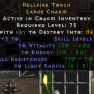 Hellfire Torch Unid Torch - PD2 Season 11 Softcore Ladder - image