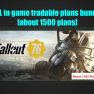 ALL in game tradable plans bundle [about 1500 plans] - image