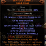 16 SPIRIT VENTOR'S GAMBLE RING 76 LIFE 32% RARITY + 30/34/37 RESISTS WITCH LICH MINION INFERNALIST - image