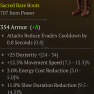 ROGUE BOOTS LVL 60 REQ MOVEMENT SPEED MANA COST REDUCTION DEXTERITY - image