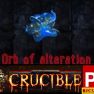 SALE 51% ☯️ Orb of alteration ★★★ Crucible Softcore ★★★ Instant Delivery - image